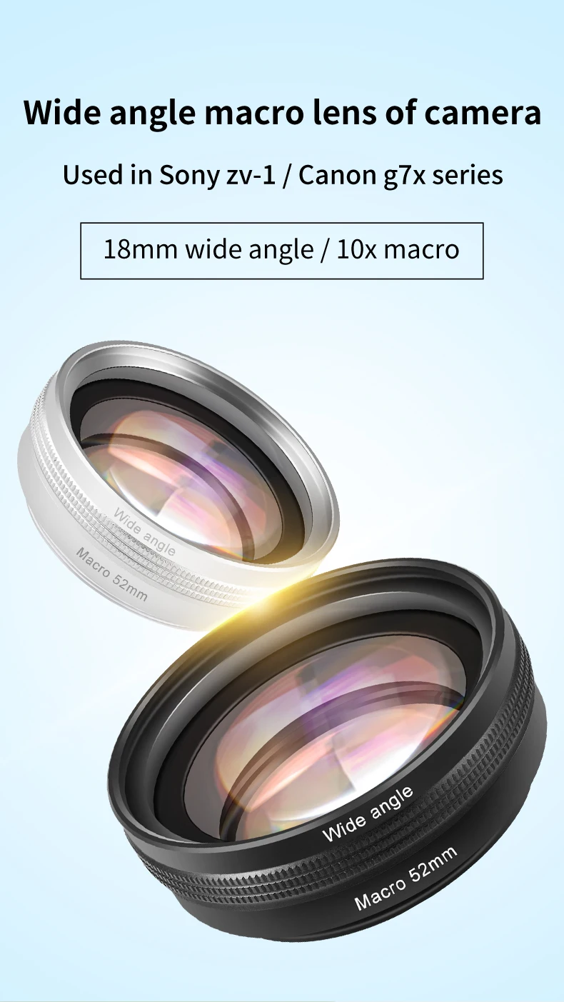 NEEWER Wide Angle & Macro Lens for Canon G7X Mark III - NEEWER – NEEWER.EU