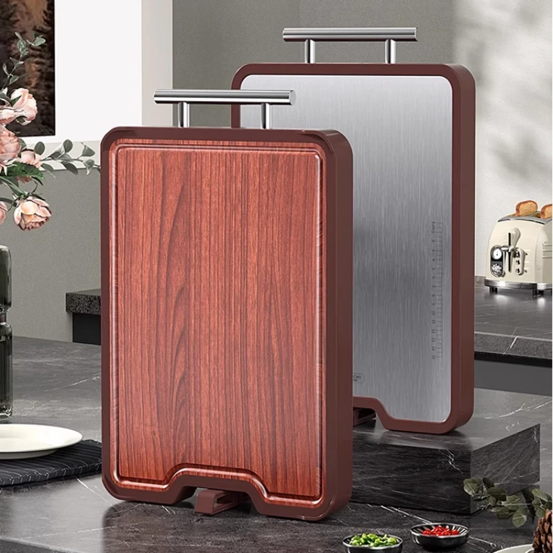 kitchen-cutting-board-antibacterial-and-mold-resistant-pp-material-double-sided-ebony-316-stainless-steel-chopping-block