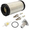 Golf Cart Tune Up Kit with Oil Filter Spark Plug For EZGO TXT/ST 350 Gas 1996-Up#72084G01 26591-G01 28463G01 3