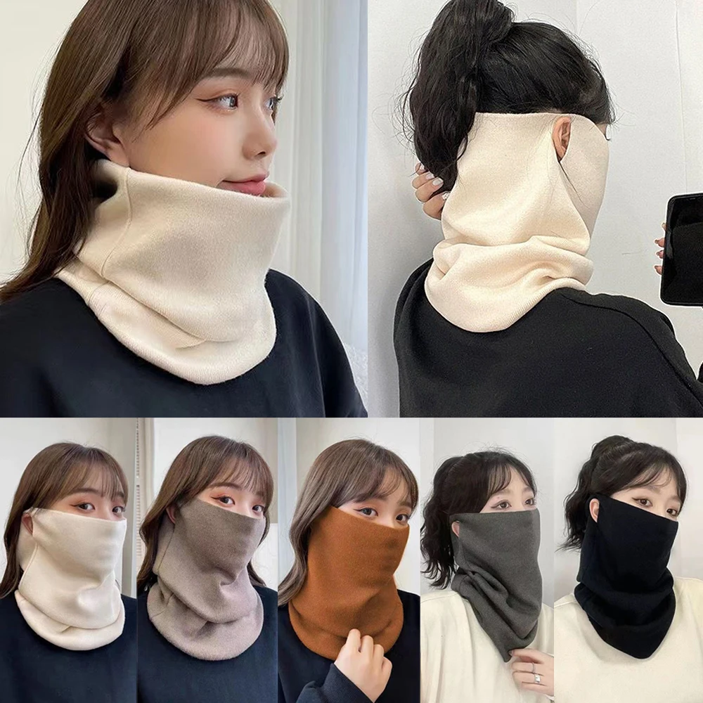 Рисунок 4 - Однотонные теплые шарфы с защитой