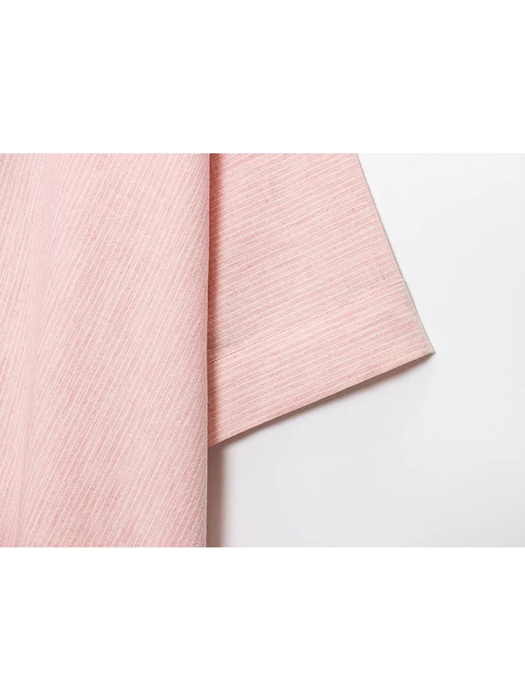 TFMLN Summer Women's Loose Striped Blouse 2025 Fashion Lapel Short Sleeve Pullover Tops Oversize Lady Causal Shirt Shirts