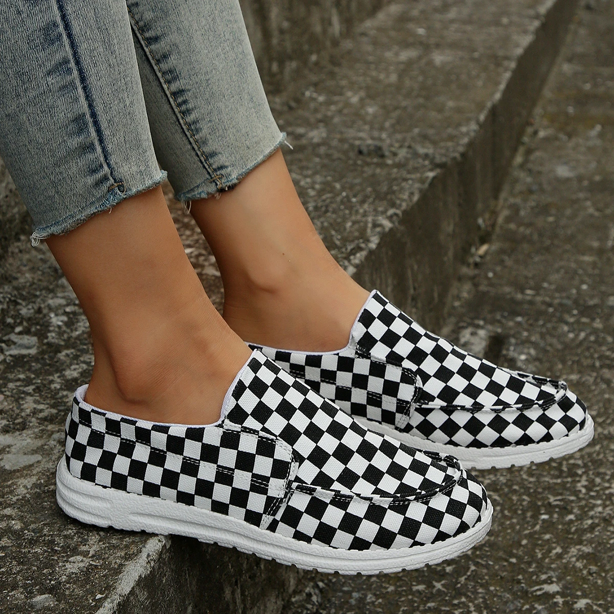 Chess Flat Loafer - Women - Shoes