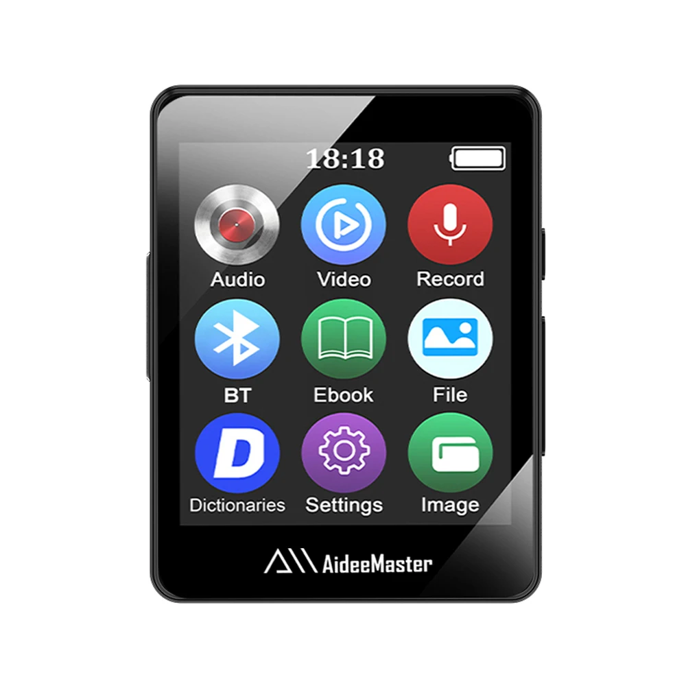 MP3 Mini Music Player Bluetooth 5.0 Student Sports Walkman Ebook MP3 Player Brand Customised Model