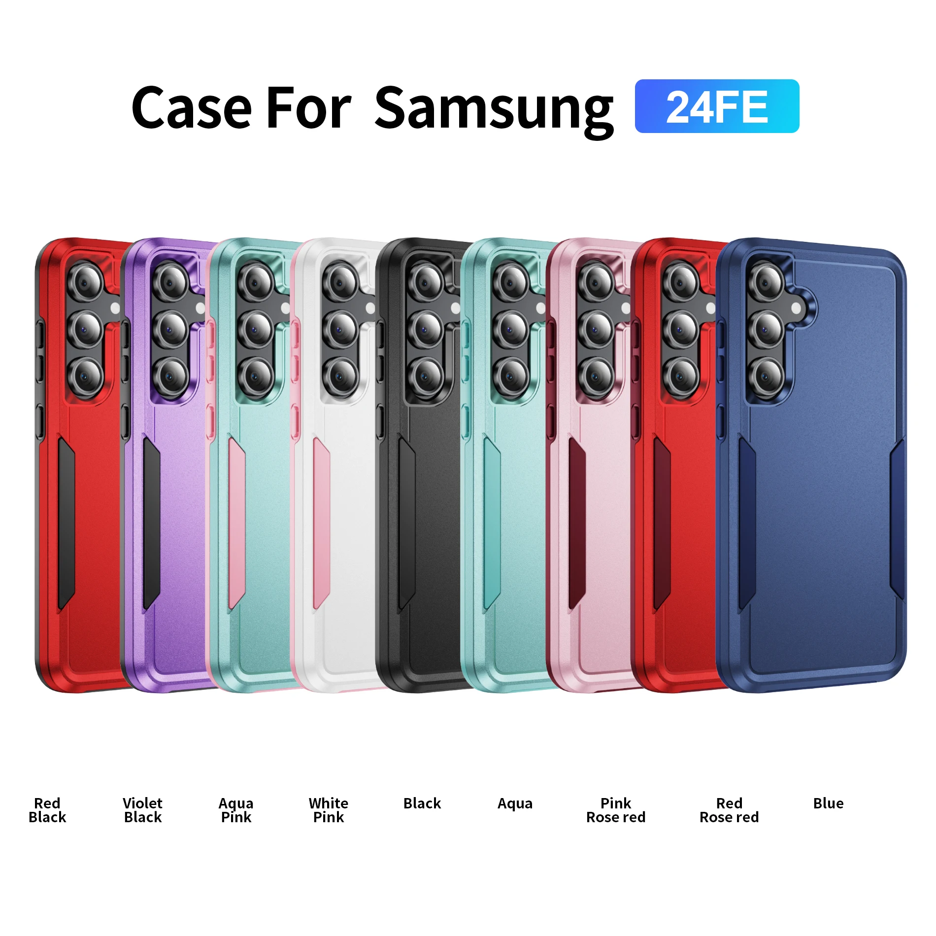 Heavy Duty Shock Absorption Full Body Protective Silicone Rubber Case
