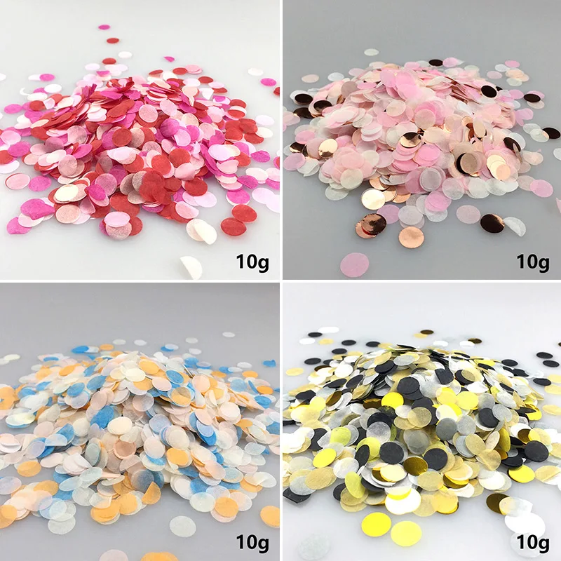 Paper Confetti Party Decorations Wedding Decor Supplies 10g/Bag