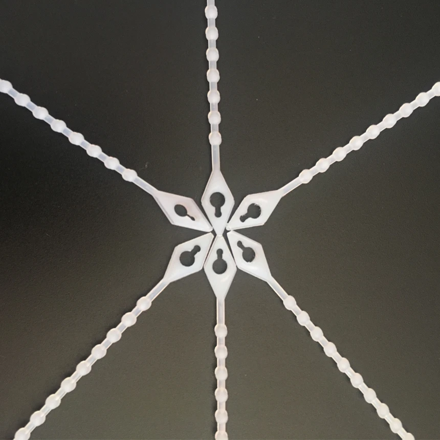 Fodattm Lot De 1000 Attaches Réglables En Plastique Pour étiquettes De