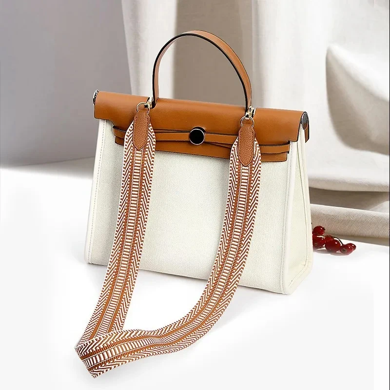 CRAZYSMITH-Sangle de sac en coton pour Hermès Kelly, sangle