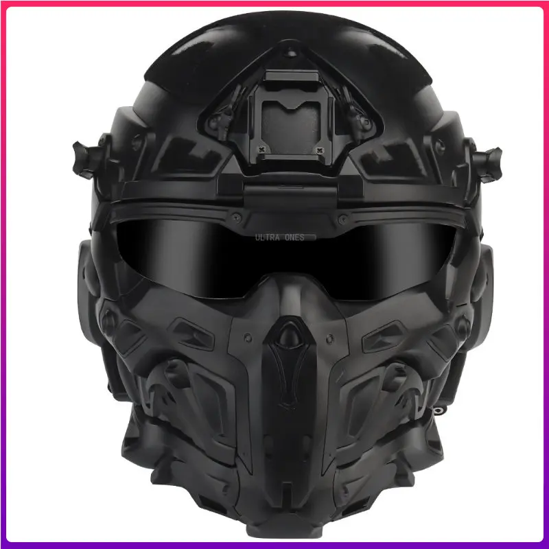 Casco Tattico Wosport Per Paintball E CS Con Occhiali Protettivi - Veloce