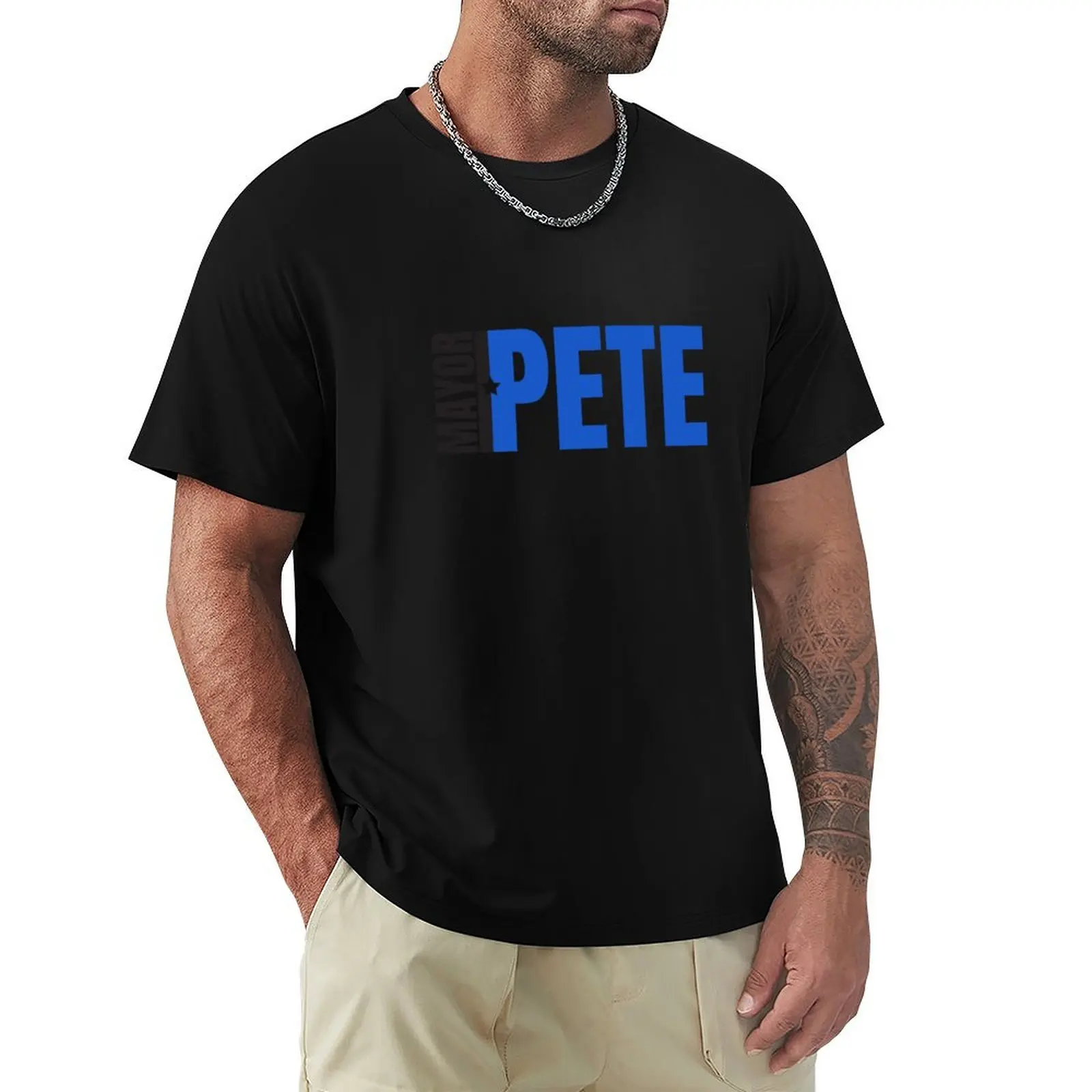 Mayor Pete Buttigieg T-Shirt tees blanks mens graphic t-shirts funny