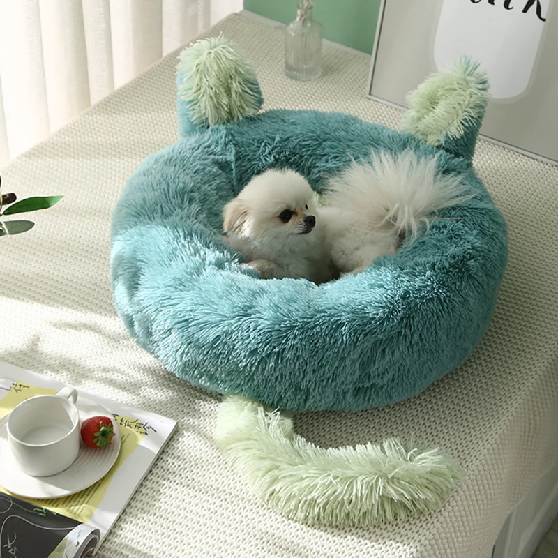 

BONZERpet новая кровать для домашнего питомца с кроличьими ушками Форма собаки победитель сохраняет тепло кровать для сна кошка уютные товары для домашних животных