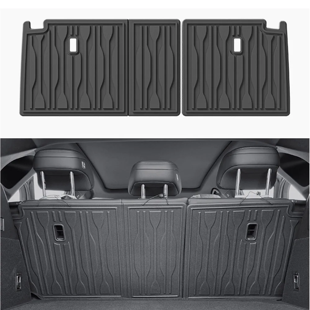 Compatible BYD Sealion 7 EV TPE Floor Mats All Weather Waterproof Floor Mats Cargo Liner(Left/Right Rudder)