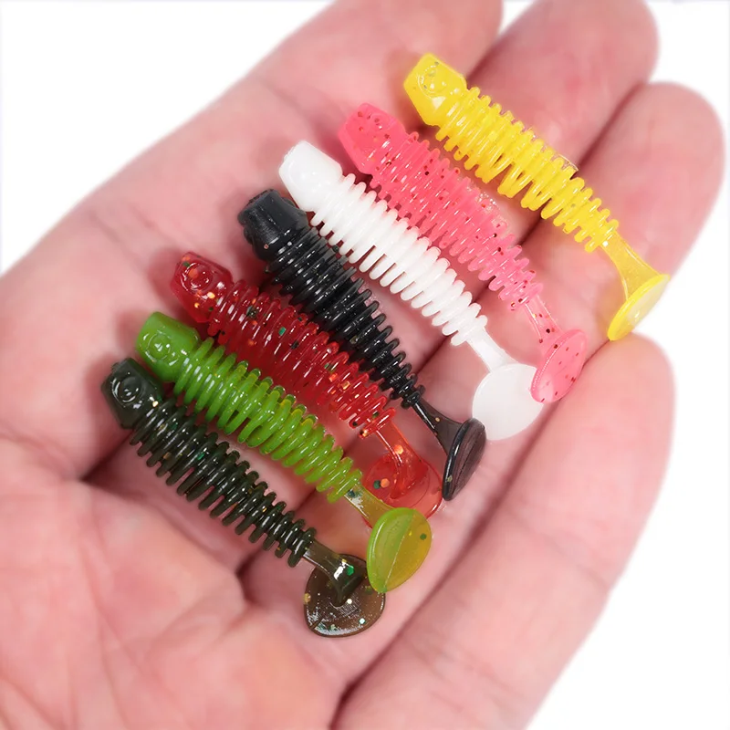10 stücke Silikon Weiche Köder Stück Künstliche Tackle Köder 3,5 cm 0,7g Waren Für Angeln Meer Angeln Rockfishing Swimbait wobbler – Detail 2