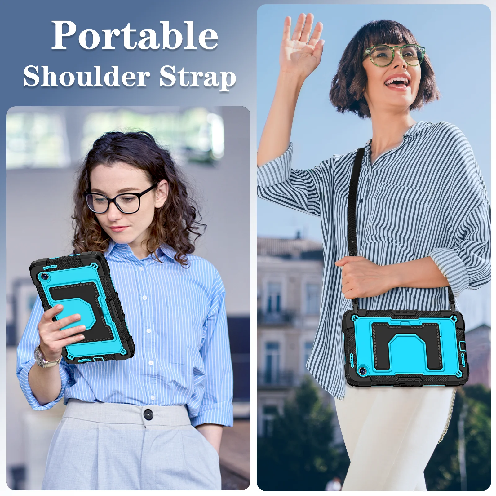 Durable Kids Silicone Armor Tablet Cover