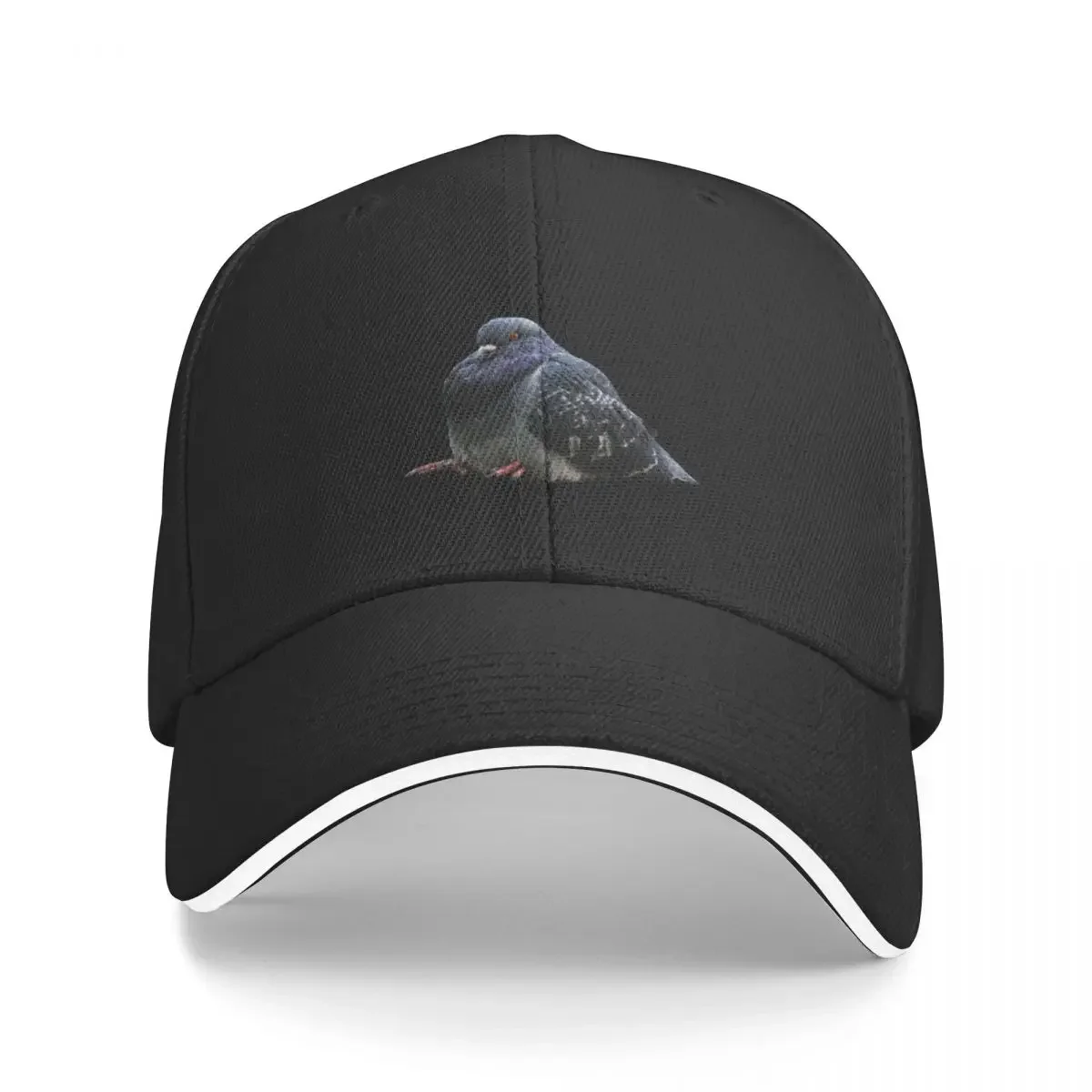 

Chubby pigeon sitting Baseball Cap Snapback Cap Golf Cap Mountaineering For Men Women's