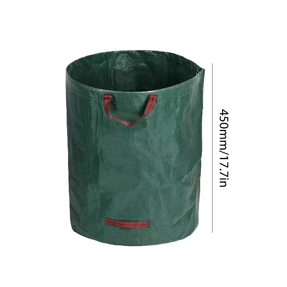 500L-60L Reusable Garden Bag Large Capacity Leaf Sack Foldable