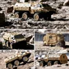 Rc 1:16 Heavy Military Truck Armored Vehicle 6wd Full Scale  Remote-Controlled Truck Model Remote Control Leather Truck Toy 1