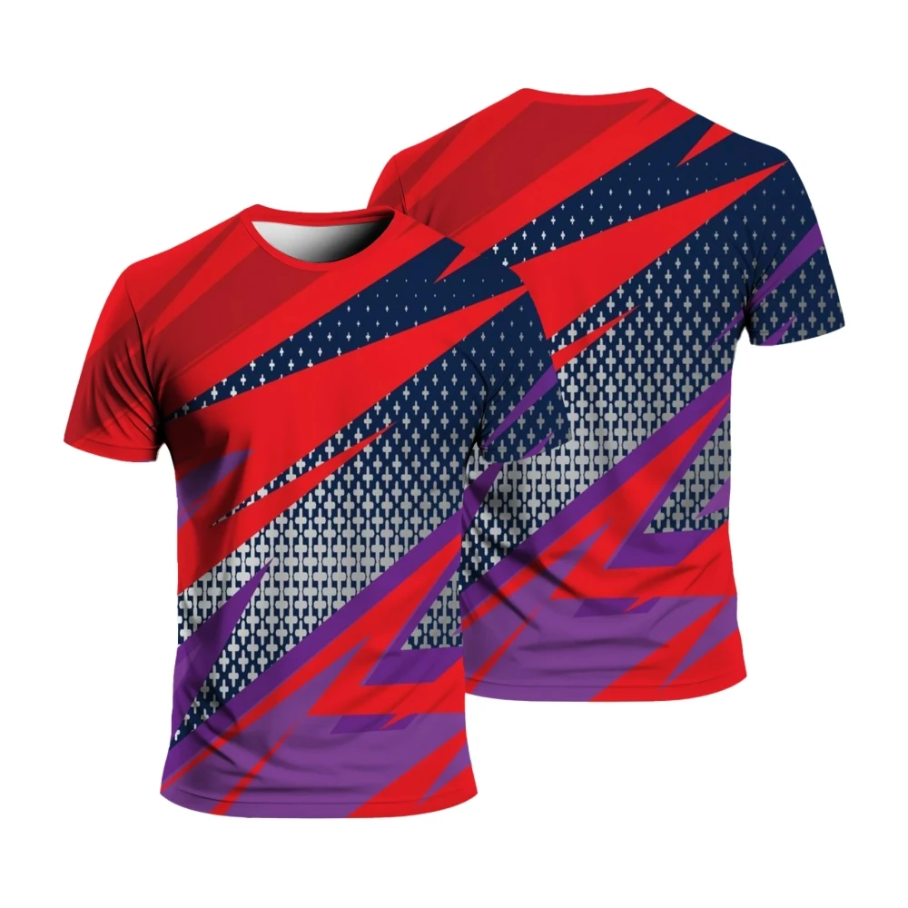 Comfortable Colorful Short Sleeve T-Shirt 4