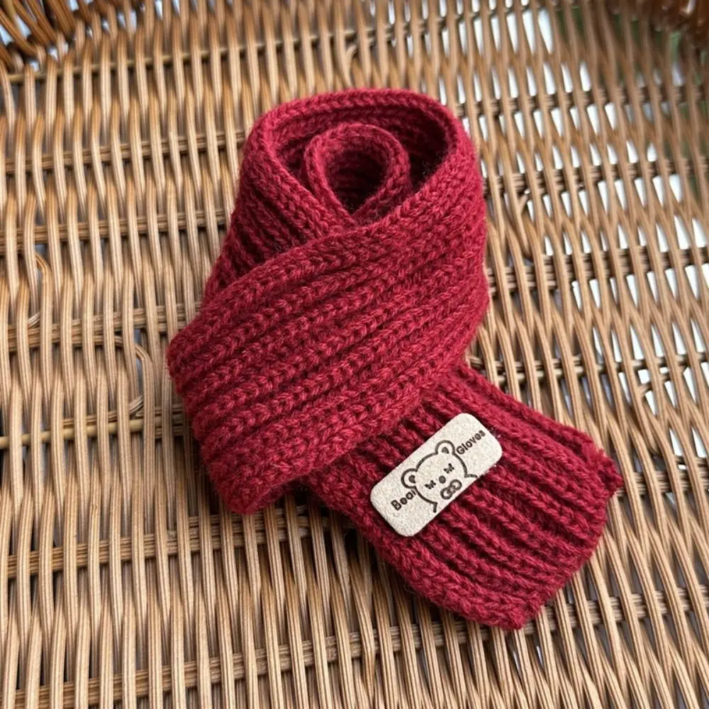 DIY Puppe Kleidung Freizeit kleidung Schal 20cm Baumwolle Puppe gestrickt Schal Puppe mehrfarbig kleine Bär Schals Puppen Zubehör – Detail 3