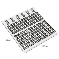 Luminous Car Sticker Instrument Panel Buttons Stickers PVC Truck Decoration Rocker Switch Label Circuit Decal 3