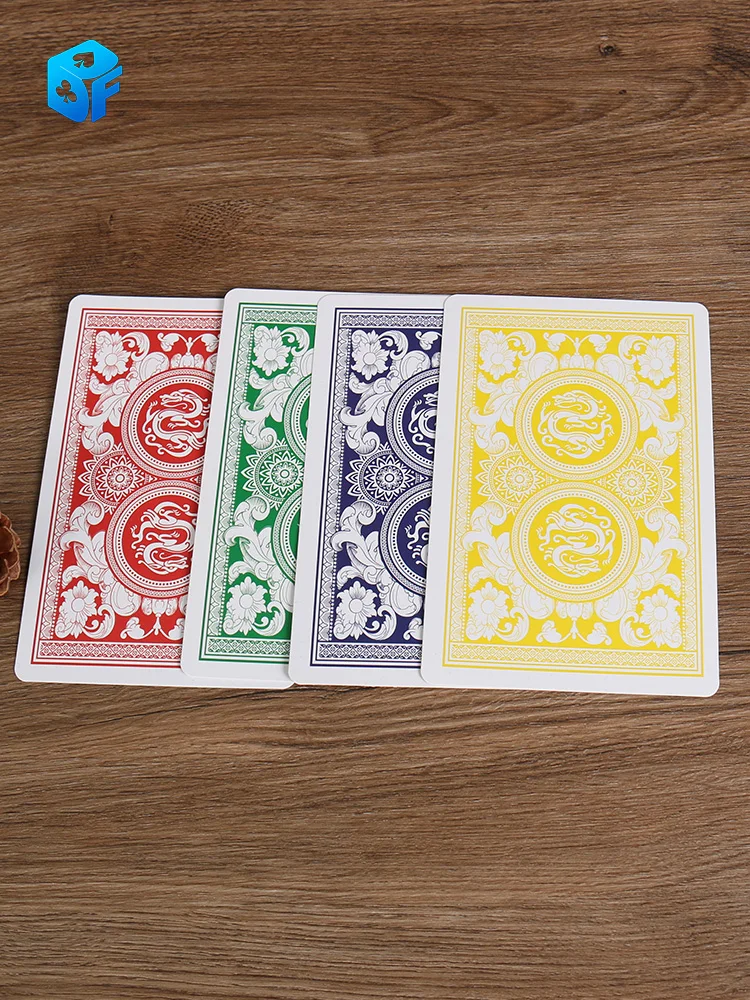 Four-Color Big Card Change Magic Tricks A Change To White Card Magic Stage Magic Close Up Classic Magic Gimmick Magician Toys