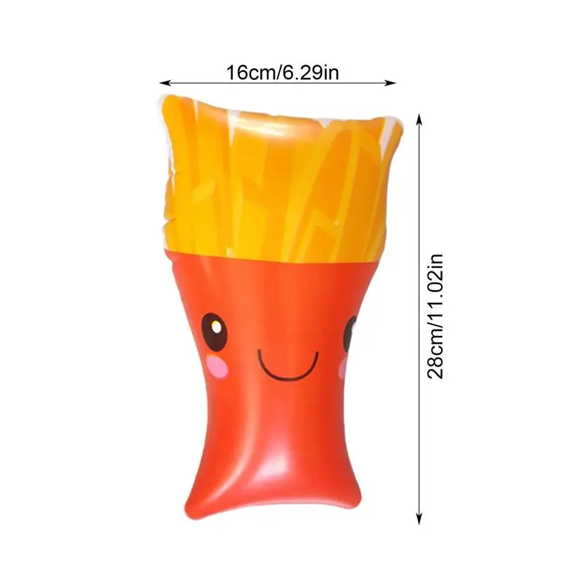 Ice Cream Balloons Inflatable Fries Shaped PVC Party Balloons Ice Cream Party Decorations For Parties Gatherings