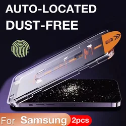 Premium Screen Protector Installation Kit - Tempered Glass (2-Pack) - 2pcs (For Galaxy A55 5G)
