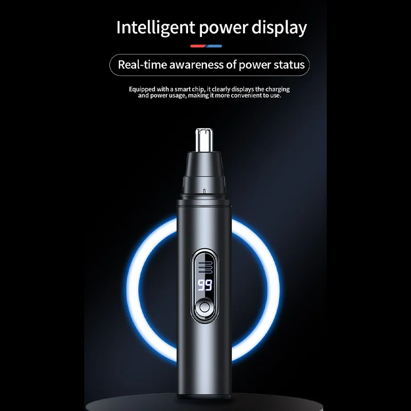 Xiaomi Mini Pocket Nose Hair Trimmer Painless Clipper Nose Ears Hair Eyebrow Waterproof Portable Trimmer For Men and Women 4