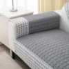 Houndstooth Lace Docor Quilting Sofa Coushion Cover Anti-Slip Sofa Slipcovers for Living Room Couch Seat covers Pet Friendly 4
