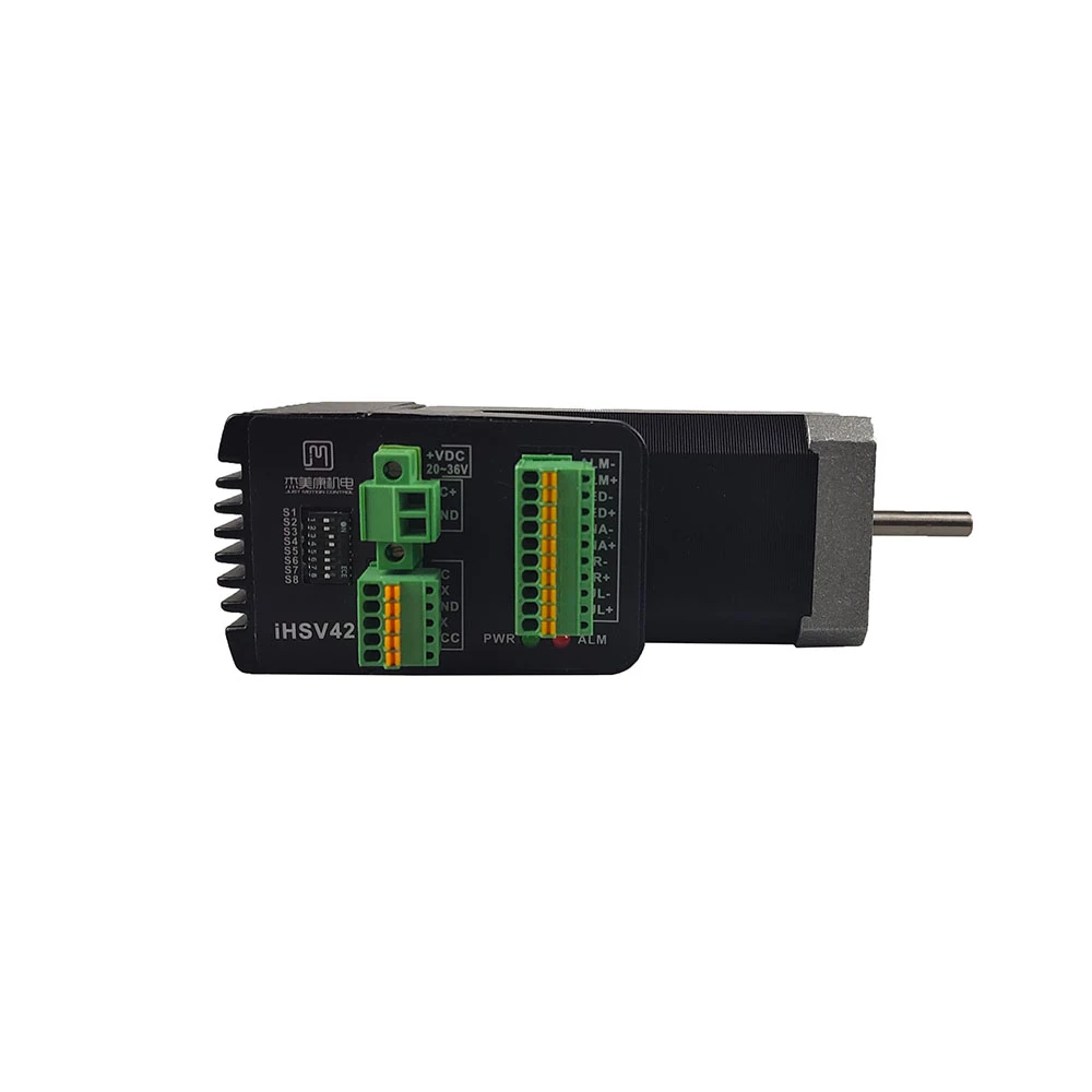 IHSV42-40-07-24 Servo Motor NEMA17 / 42 JMC Integrated Servo Motor Driver + Motor Integrated 78W 0.185NM 24VDC