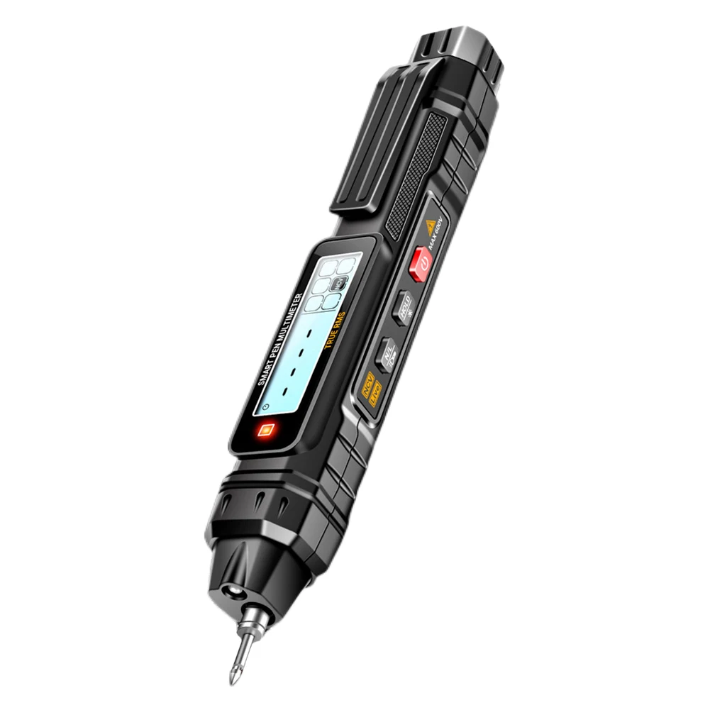 Intelligent Multimeter Pen Digital Multimeter Pen Flashlight Lighting 4000 Counts AC/DC Voltage OHM Diode Tester Electrical Tool