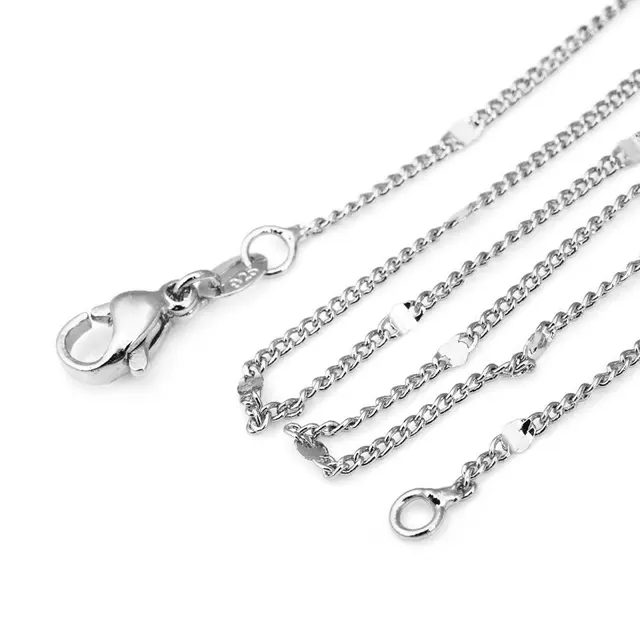 18kゴールドネックレス ロブスタークラスプ ロブスタークラスプ付き18Kゴールドカラー銅ネックレス,完成した