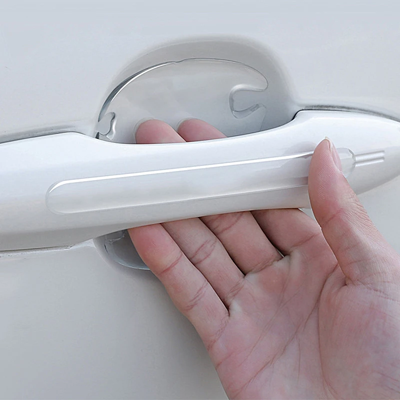 Transparent Car Door Handle Protector Cover – Durable, Scratch-Resistant Film