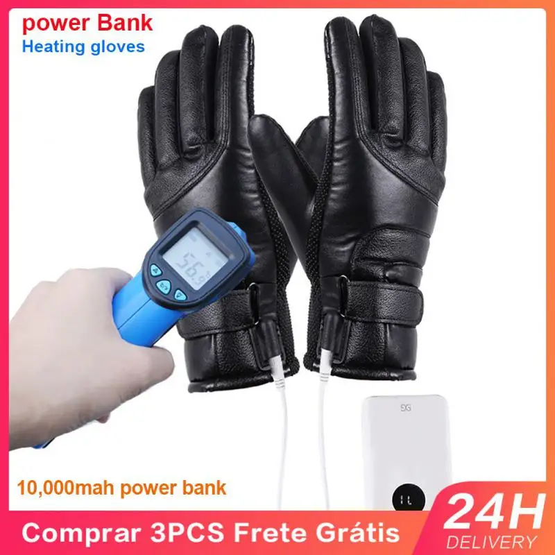 

Charging Gloves Durable Innovative Winter Riding Gear Usb Rechargeable Gloves Premium Heating Gloves Portable Reliable Safety