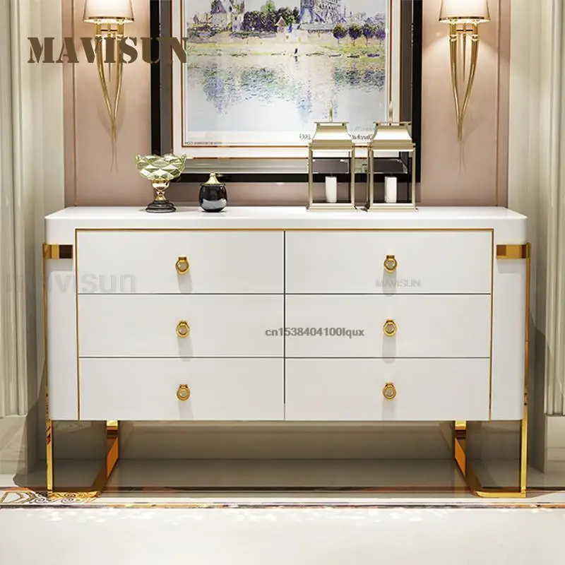 Kitchen Sideboard Storage Cabinet Auxiliary Restaurant Furniture Large Dining Room Buffet High Quality Server Cupboard Cabinet