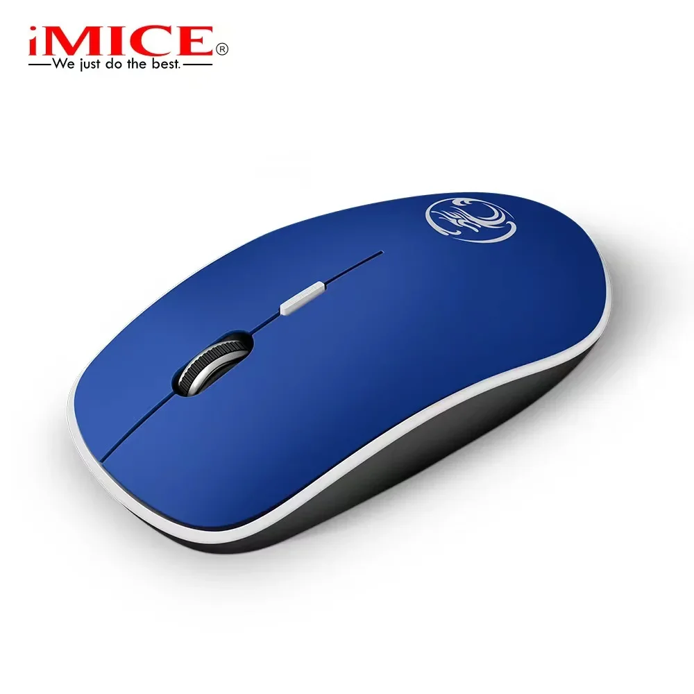 Беспроводная компьютерная мышь iMice, 1600 DPI, эргономичная USB-мышь для ПК, бесшумная беспроводная мышь для ноутбука
