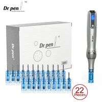 Stylo de microneedling authentique Dr Pen Ultima M8S avec 22 aiguilles, stylo derma sans fil, machine de beauté, longueur des aiguilles 0,25 mm 1