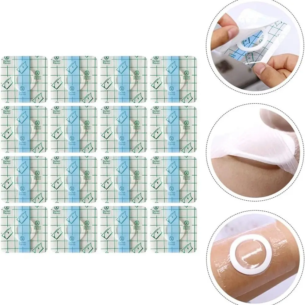 Replacement Disposable Castor Oil Pack Self-Adhesive Seepage Resistant Castor Oil Wraps Universal Belly Button Protectors