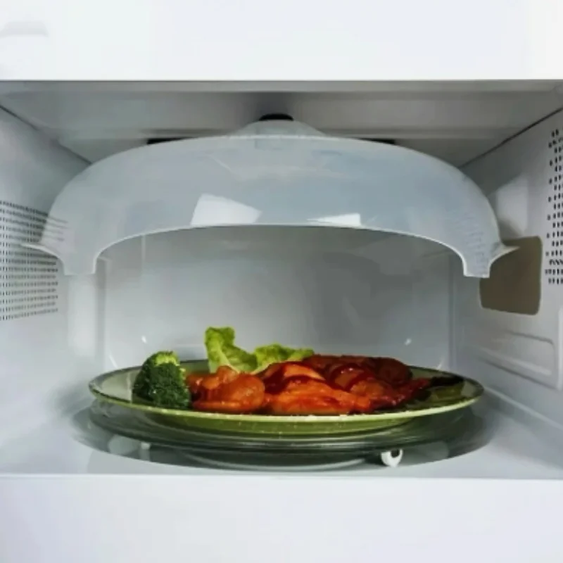 Microwave Cover 1pc splash proof cover suspension cover splash guard fresh heated magnet fridge kitchen supplie