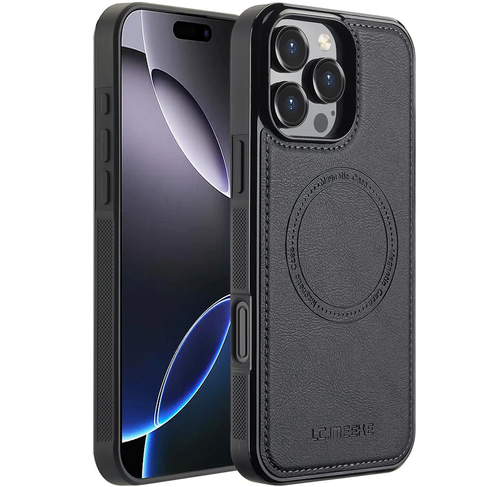 Elegant Magnetic Phone Case for iPhone - Sleek and Durable Protection Cover