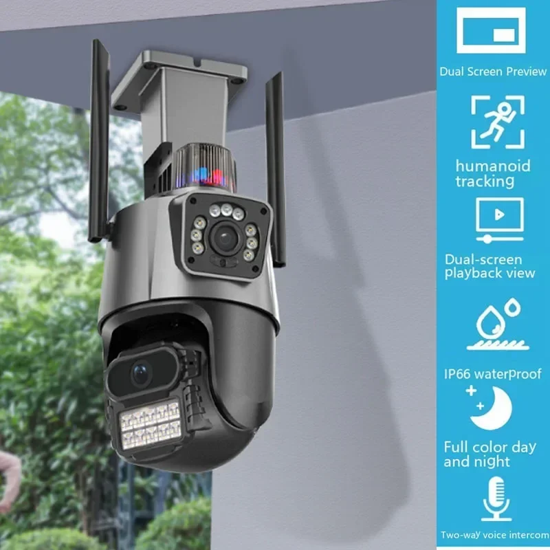 

Наружный водонепроницаемый видеодомофон P11 с двумя объективами, 600 Вт, стандартная камера высокой четкости, двойной объектив, Wi-Fi, наружный монитор IP66