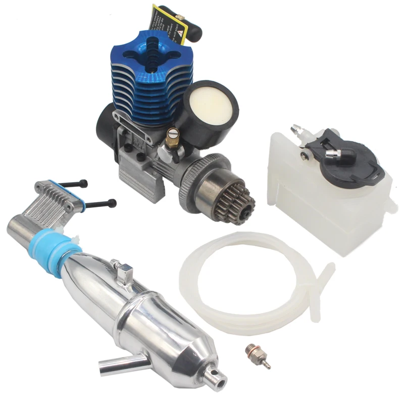 HSP 02060 VX18/XV16 エンジン 2.74CC プルスターター ブルー RC