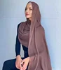 Muslim Hijabs for Women Scarf Thin Plain Shawls Femme Musulman Soft Viscose Rayon Headscarf Islamic Turban Headband 180*70cm