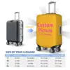 Custom Personalized Custom Photo Logo Luggage Cover Cute Customized DIY Print Suitcase Protector Covers Suit For 18-32 inch 6