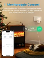16A Chile Italy Smart Wifi Power Plug Smart Wifi Wireless Socket Outlet Work with Alexa Google Home Assistant Tuya SmartLife APP - Image 2