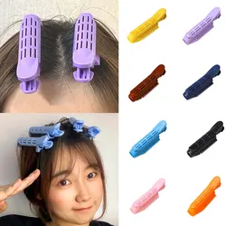Natural Fluffy Hair Clip Curly Hair Plastic Hair Root Fluffy Clip Bangs Hair Styling Clip Candy Color Hair Pins Hair Accessories