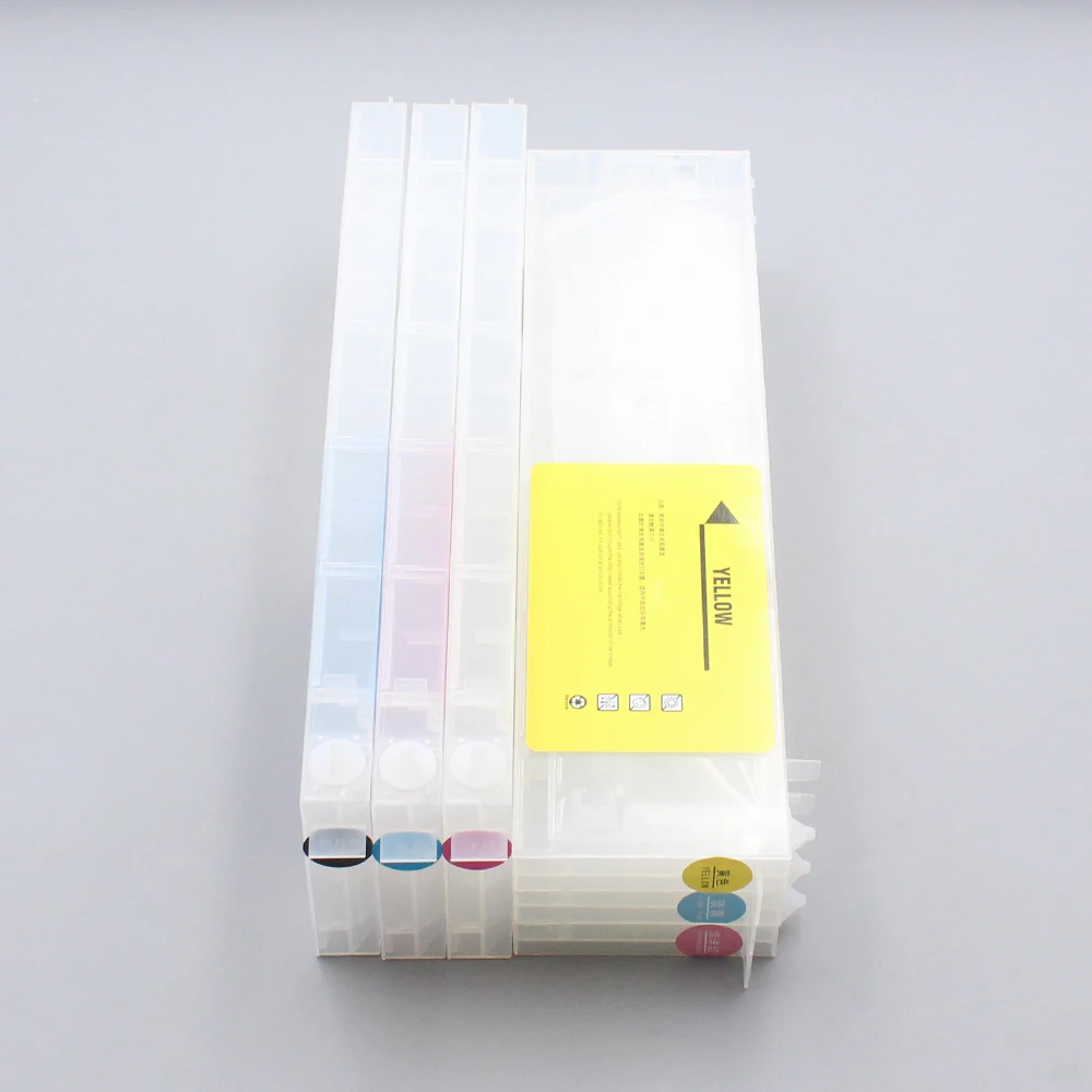 

6pcs/lot 440ml Empty refill ink cartridge for Roland Mutoh Mimaki JV33 JV5 CJV30 printer BK C M Y LC LM