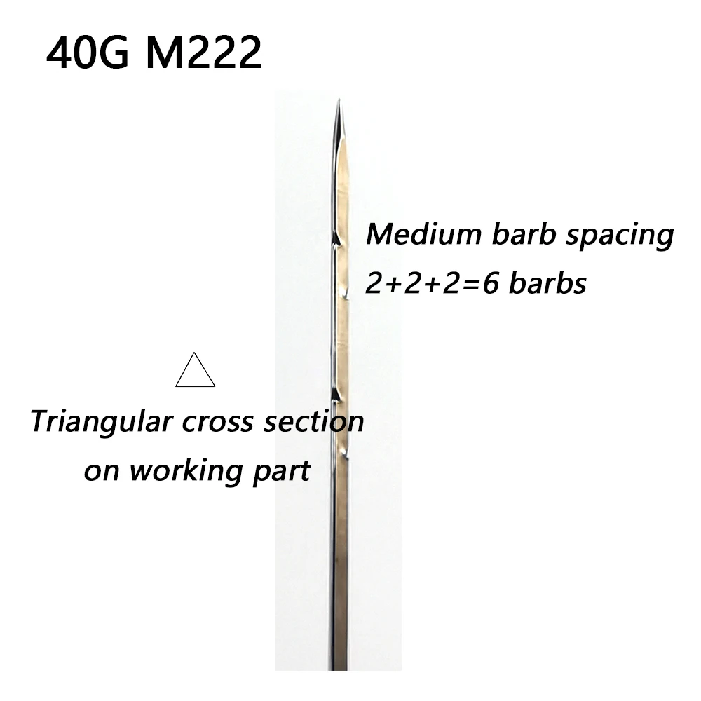 Felting Needles 40 Gauge Trangular Needle Fine Clover Felting Needle For Detail Work 500pcs/lot