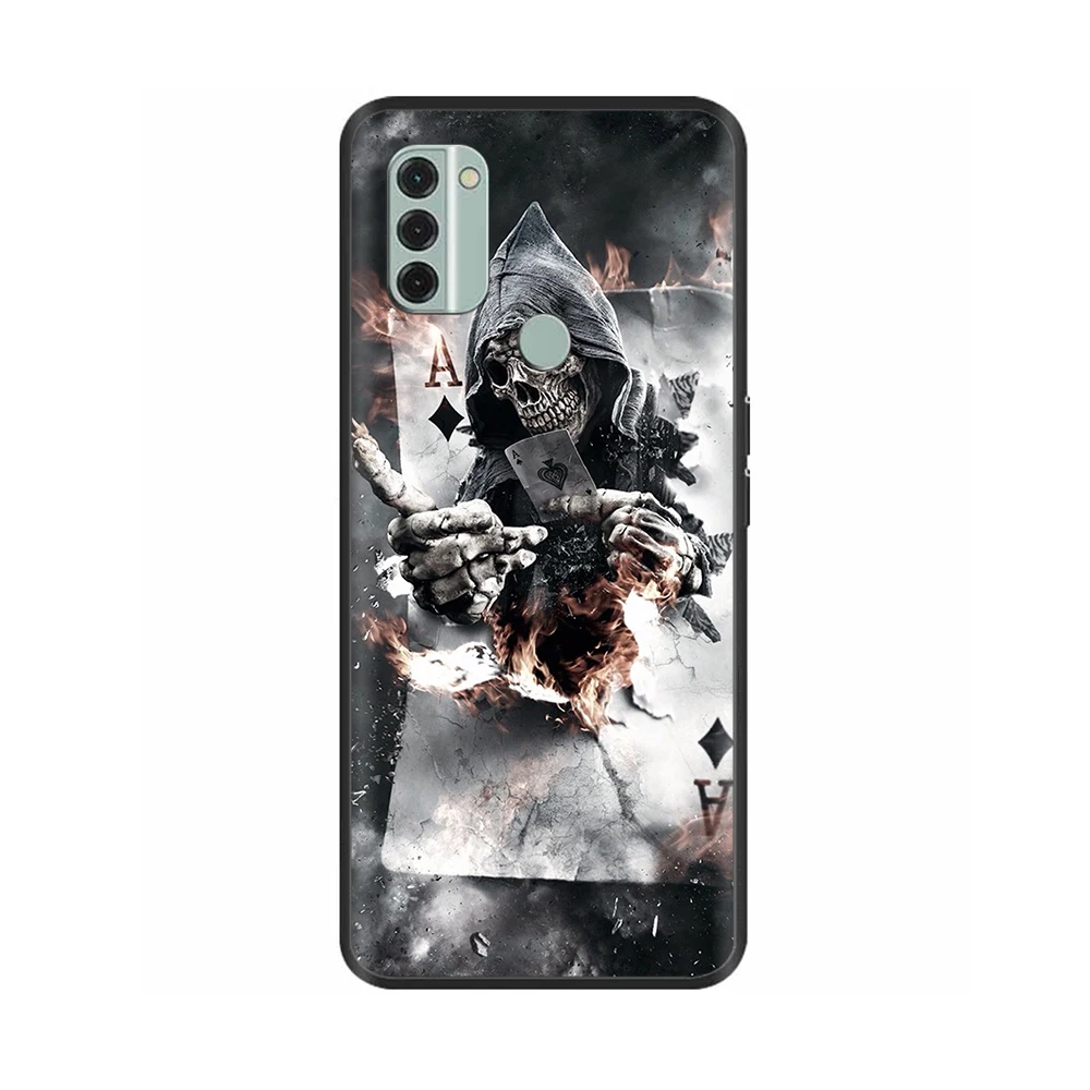 Stylish Silicone Soft TPU Painted Phone Case Cover - Vibrant Design Protective Bumper Coque