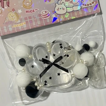 Squishy Transparent Butterfly Knot Cat Claw Squeeze Toy Kids Adult Soft Pinch Pop Fidget Toys Children Halloween Christmas Gifts