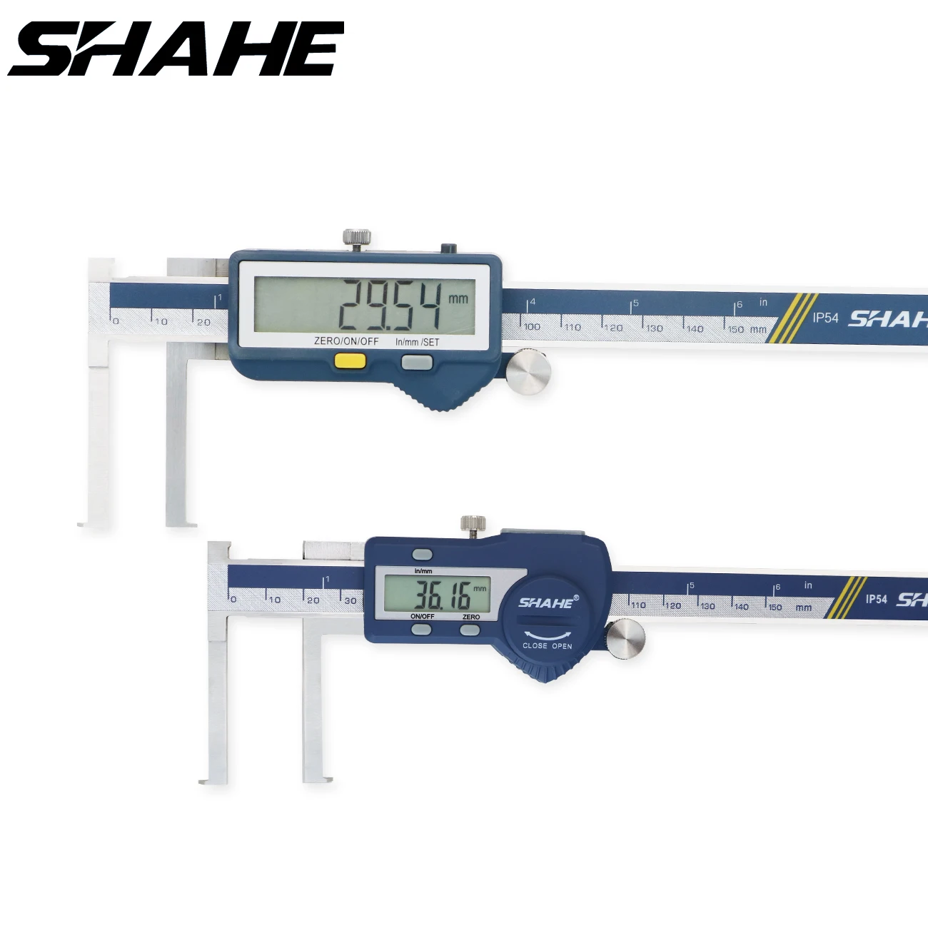 SHAHE Digital Inside Groove Vernier Caliper, Knife Edge Micrometro Digitale 8 150 13 200 15 300mm